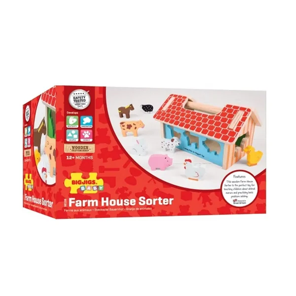 Trieur de formes Ferme - BigJigsToys
