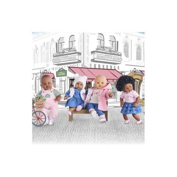 T-shirt et jupe pour poupée Week-end à Paris - Corolle - Poupon 30 cm