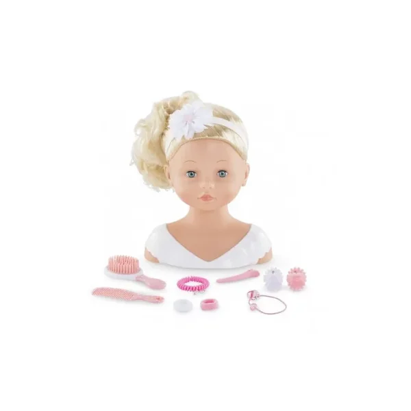 Tête à coiffer Corolle | Cheveux de qualité pour enfants 3 ans