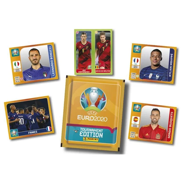 UEFA EURO 2020 STICKERS 2021 TOURNAMENT EDITION BLISTER