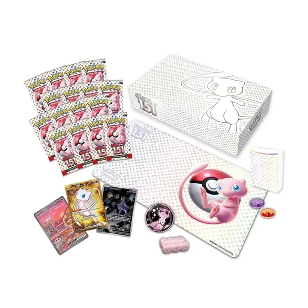 UPC Coffret Ultra Premium Collection Mew Pokémon EV 3.5 151 – ANGLAIS