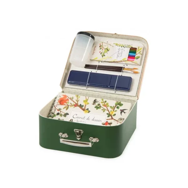 Valise aquarelliste Le Jardin du Moulin - Moulin Roty
