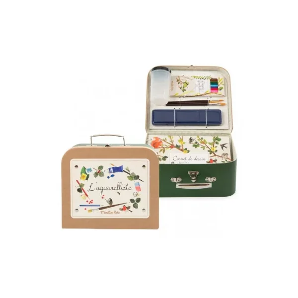 Valise aquarelliste Le Jardin du Moulin - Moulin Roty