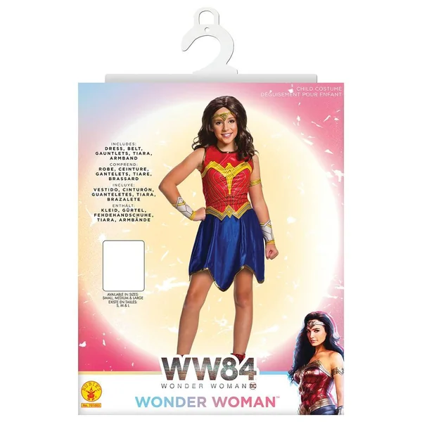 WONDER WOMAN 1984 - DEGUISEMENT CLASSIQUE TAILLE S - 3-4 ANS