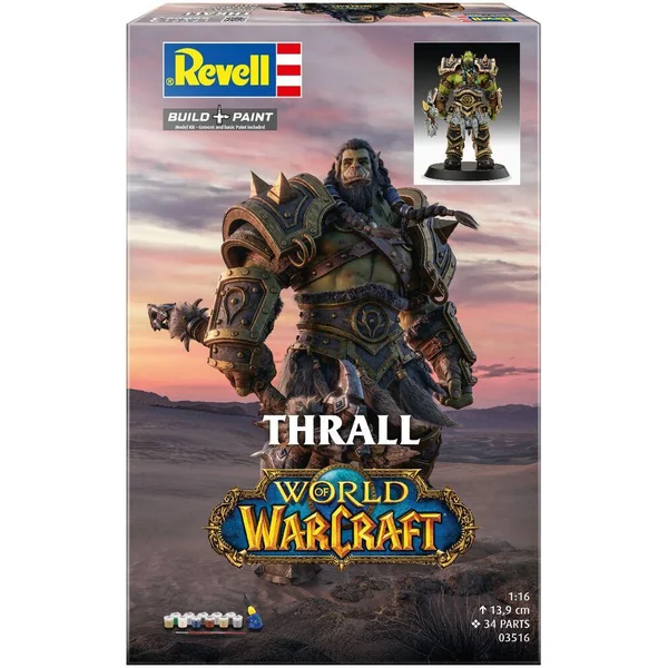 WORLD OF WARCRAFT - MAQUETTE 60 PIECES - THE ORC THRALL