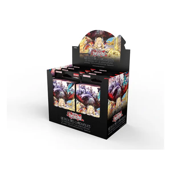 Yu-Gi-Oh! – Deck de Structure – LE DECK DES CHRONIQUES : Le Déchu et la Vertueuse – Foil – FR