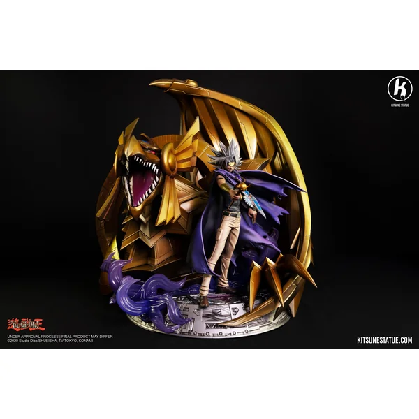 Yu-Gi-Oh! - Statue - Marik Ishtar & Dragon Ailé de Râ - Échelle 1/7 - Kitsune Statue