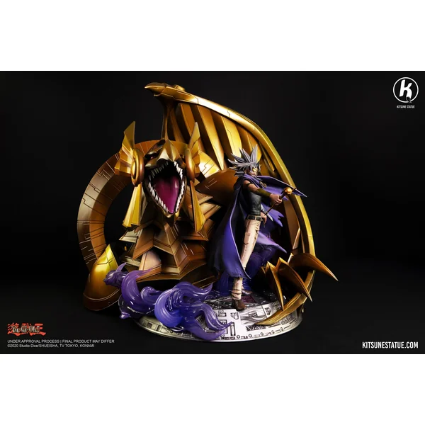 Yu-Gi-Oh! - Statue - Marik Ishtar & Dragon Ailé de Râ - Échelle 1/7 - Kitsune Statue