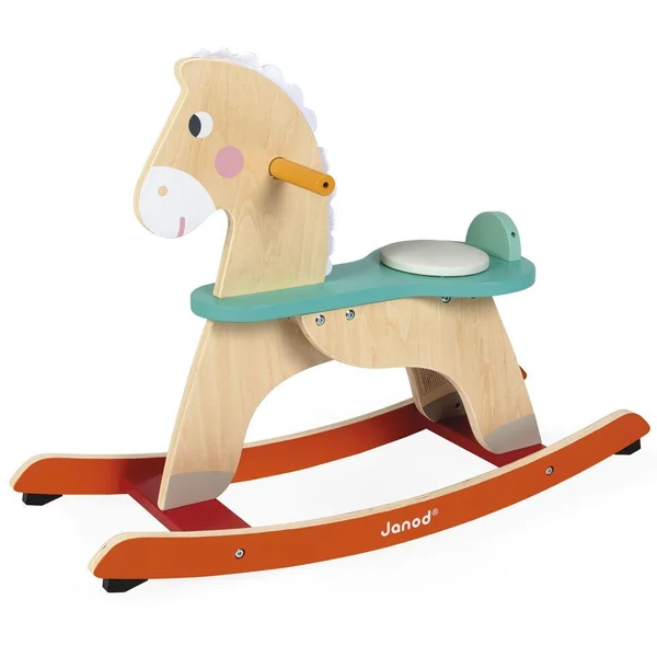 ZIGOLOS - CHEVAL A BASCULE COLORE