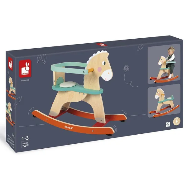 ZIGOLOS - CHEVAL A BASCULE COLORE