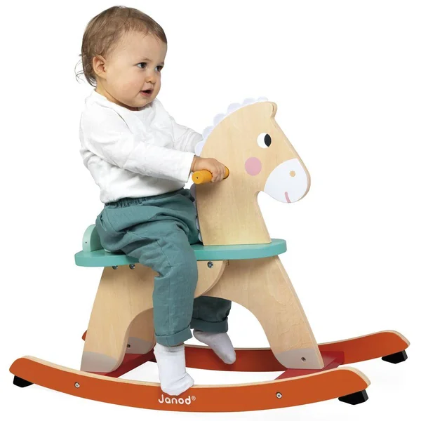 ZIGOLOS - CHEVAL A BASCULE COLORE